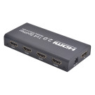 AYS-14V20 сплиттер сигнала HDMI, поддержка 4K/HDR/3D, 1:4