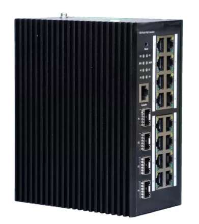 Foredge IS1016GPS-4F индустриальный коммутатор L2 16х1G, 2x1G SFP, POE