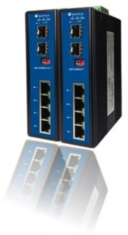 Nautilus INP-G0602-12-T управляемый коммутатор 6 портов